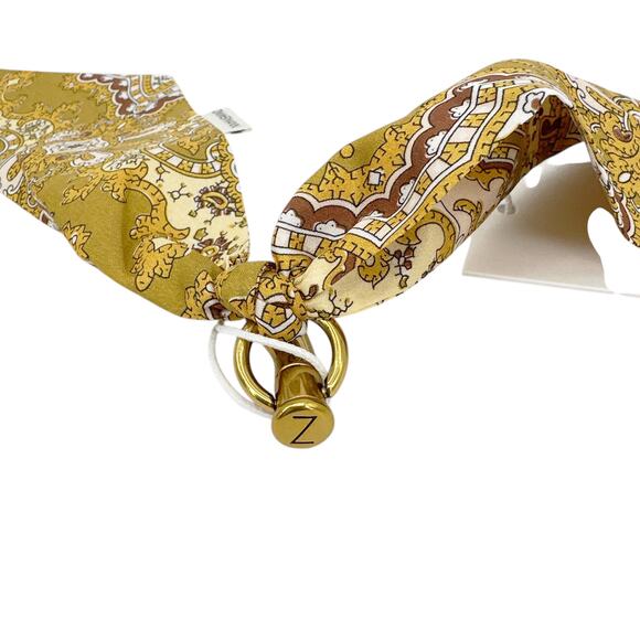 ZIMMERMANN Printed Silk Key Bag Charm - Picture 6 of 7